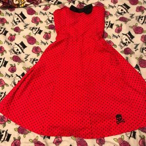 Sourpuss red dress
